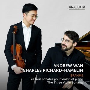 Andrew Wan - BRAHMS - THE THREE VIOLIN SONATAS (1 x CD)