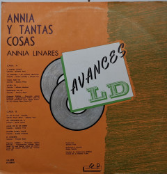 Annia Linares – албум Annia Y Tantas Cosas - Img 2
