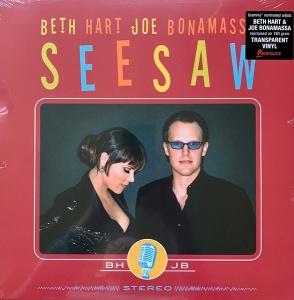 BETH HART, & JOE BONAMASSA - SEESAW (Transparent Vinyl)