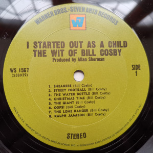 Bill Cosby – албум I Started Out As A Child - Img 3