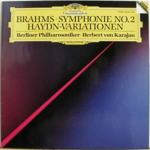 Brahms. Herbert von Karajan, Berliner Philharmoniker – Symphonie No. 2 & Haydn-Variationen