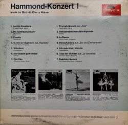 Cherry Wainer ‎– албум Hammond-Konzert I - Img 2
