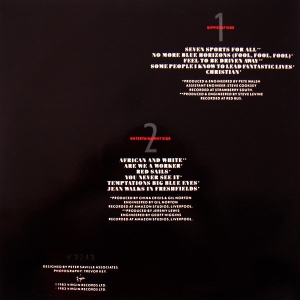 China Crisis – албум Difficult Shapes & Passive Rhythms - Some People Think It's Fun To Entertain - Img 2