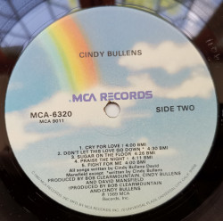 Cindy Bullens – албум Cindy Bullens - Img 3