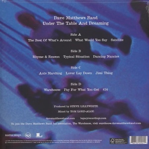 DAVE MATTHEWS BAND - UNDER THE TABLE AND DREAMING (2 x LP) - Img 2