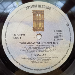 Eagles – албум Their Greatest Hits (1971-1975) - Img 3