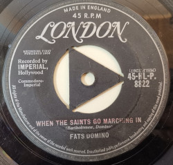 Fats Domino ‎– сингъл Telling Lies / When The Saints Go Marching In
