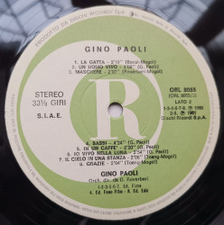 Gino Paoli – албум Gino Paoli - Img 3