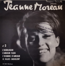 Jeanne Moreau ‎– сингъл L'Horloger