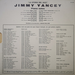 Jimmy Yancey ‎– албум Piano Solos - Img 3