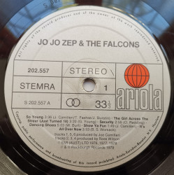 Jo Jo Zep And The Falcons ‎– албум Jo Jo Zep And The Falcons - Img 2