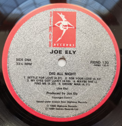 Joe Ely – албум Dig All Night - Img 3