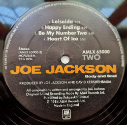 Joe Jackson – албум Body And Soul - Img 3
