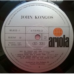 John Kongos – албум Kongos - Img 3