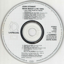 John Stewart – албум Neon Beach (Live 1990) (CD) - Img 3