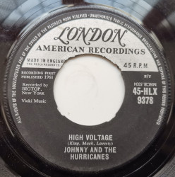 Johnny And The Hurricanes ‎– сингъл High Voltage
