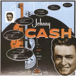 Johnny Cash - WITH HIS HOT AND BLUE GUITAR (1 x LP)