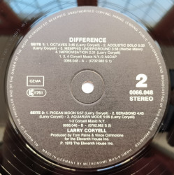 Larry Coryell ‎– албум Difference - Img 3