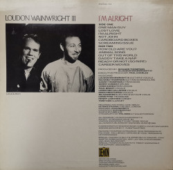 Loudon Wainwright III – албум I'm Alright - Img 2