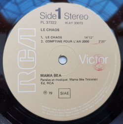 Mama Béa – албум Le Chaos - Img 3