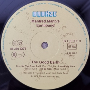 Manfred Mann's Earth Band – албум The Good Earth - Img 3