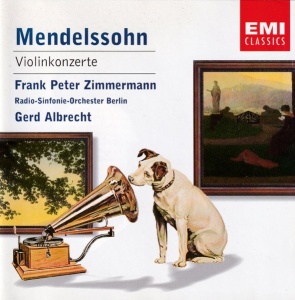 Mendelssohn - Frank Peter Zimmermann, Radio-Sinfonie-Orchester Berlin, Gerd Albrecht – Violinkonzerte (CD)