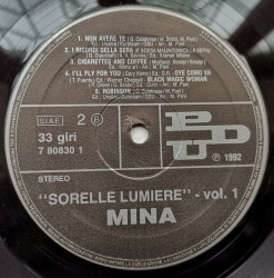 Mina – албум Sorelle Lumière - Img 3