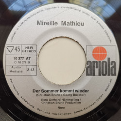 Mireille Mathieu – сингъл Akropolis Adieu - Img 3