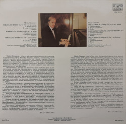 Muzio Clementi – албум Sonata For Piano Op. 13 No. 6 In F Minor, Sonata For Piano Op.8 No.1 In G Minor, Concerto For Piano And Orchestra In C - Img 3