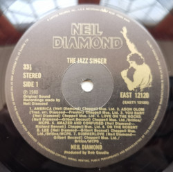 Neil Diamond – албум The Jazz Singer (Original Songs From The Motion Picture) - Img 2