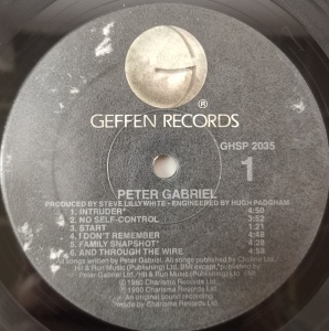 Peter Gabriel – албум Peter Gabriel - Img 3