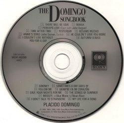 Placido Domingo ‎– албум The Domingo Songbook (CD) - Img 3