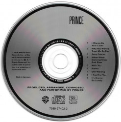 Prince ‎– албум Prince (CD) - Img 3
