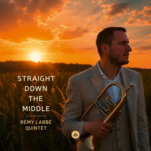 Remy Labbe Quintet - STRAIGHT DOWN THE MIDDLE (1 x CD)