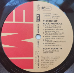 Rocky Burnette – албум The Son Of Rock And Roll - Img 3