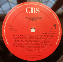 Sally Oldfield – албум Femme - Img 3