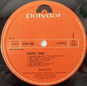 Shakatak – албум Drivin' Hard - Img 3