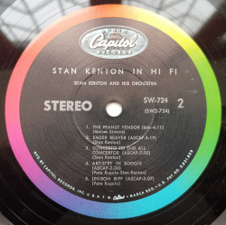 Stan Kenton – албум Kenton In Hi Fi - Img 3