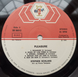 Stephen Schlaks ‎– албум албум Pleasure - Img 3