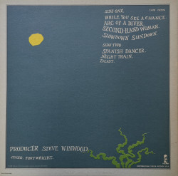 Steve Winwood – албум Arc Of A Diver - Img 2