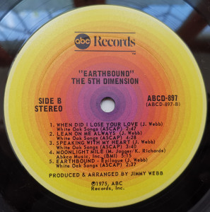 The 5th Dimension – албум Earthbound - Img 3