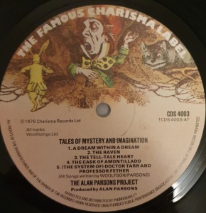 The Alan Parsons Project - Tales Of Mystery And Imagination • Edgar Allan Poe (1 x LP) - Img 8