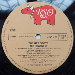 The Headboys – албум The Headboys - Img 3