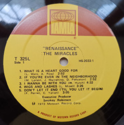 The Miracles – албум Renaissance - Img 3