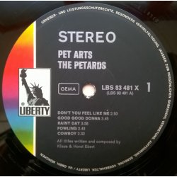 The Petards ‎– албум Pet Arts - Img 3