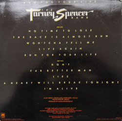 The Tarney/Spencer Band – албум Run For Your Life - Img 2