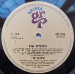 Tom Browne – албум Love Approach - Img 3