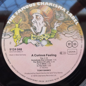 Tony Banks – албум A Curious Feeling - Img 3