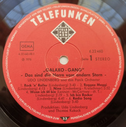 Udo Lindenberg Und Das Panikorchester – албум Galaxo Gang - Img 3