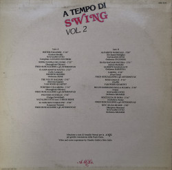 Various – албум A Tempo Di Swing Vol. 2 - Img 2